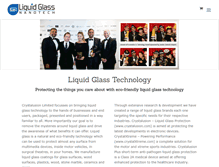 Tablet Screenshot of liquidglassnanotech.com